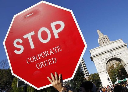 stop-corporate greed