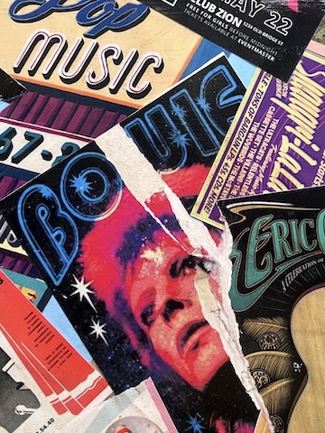 Bowie Collage Ziggy