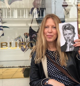Sam burcher 0 with Bowie pic